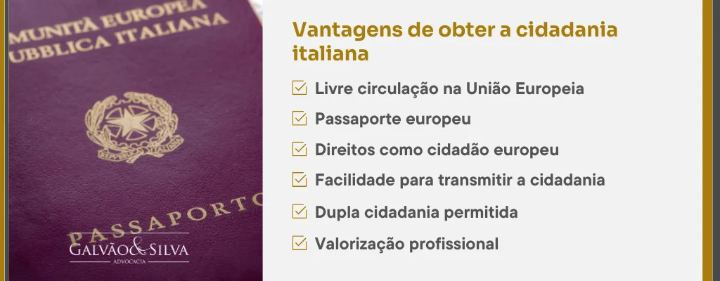 Vantagens de obter a cidadania italiana