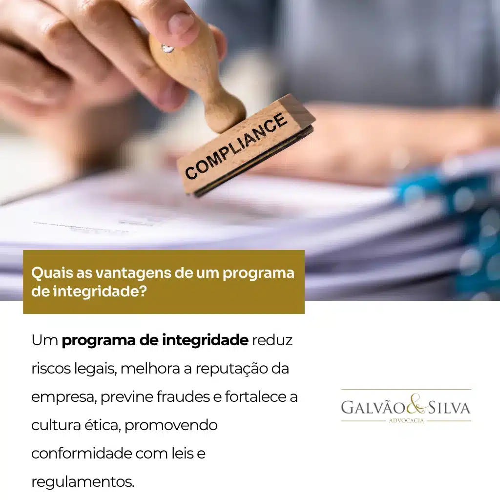 Quais as vantagens de um programa de integridade