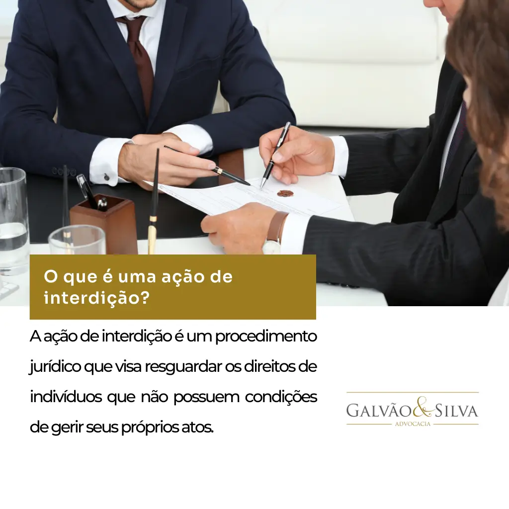 O que é uma ação de interdição