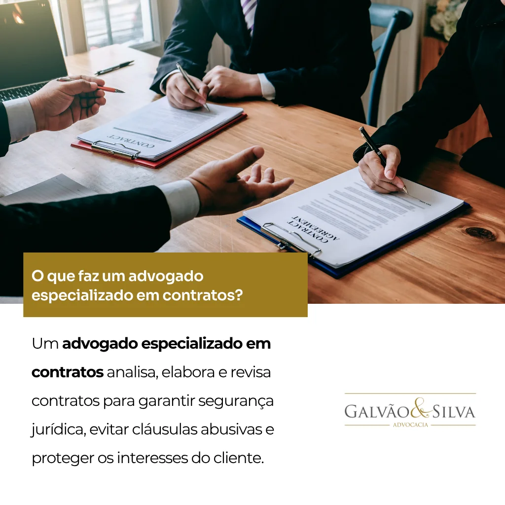 O que faz um advogado especializado em contratos