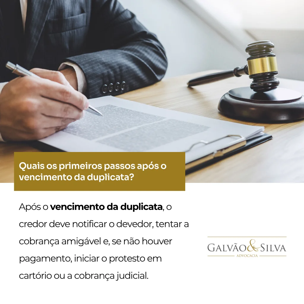 Quais os primeiros passos após o vencimento da duplicata (1)