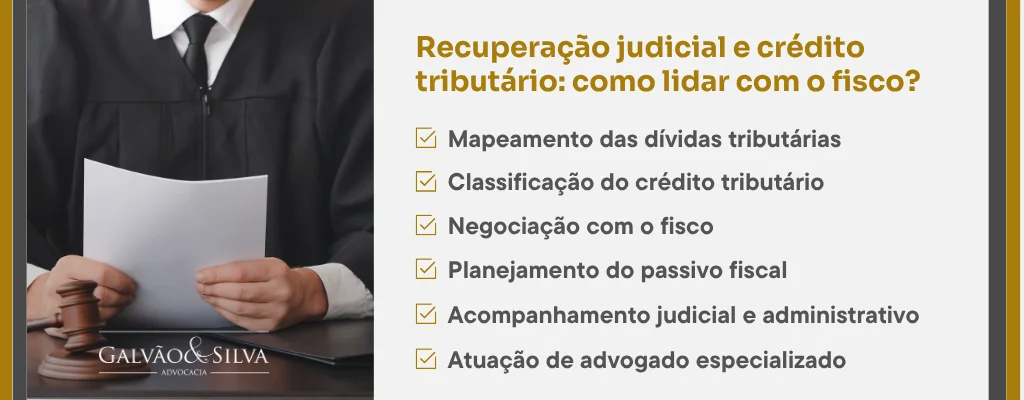Recuperação judicial e crédito tributário como lidar com o fisco