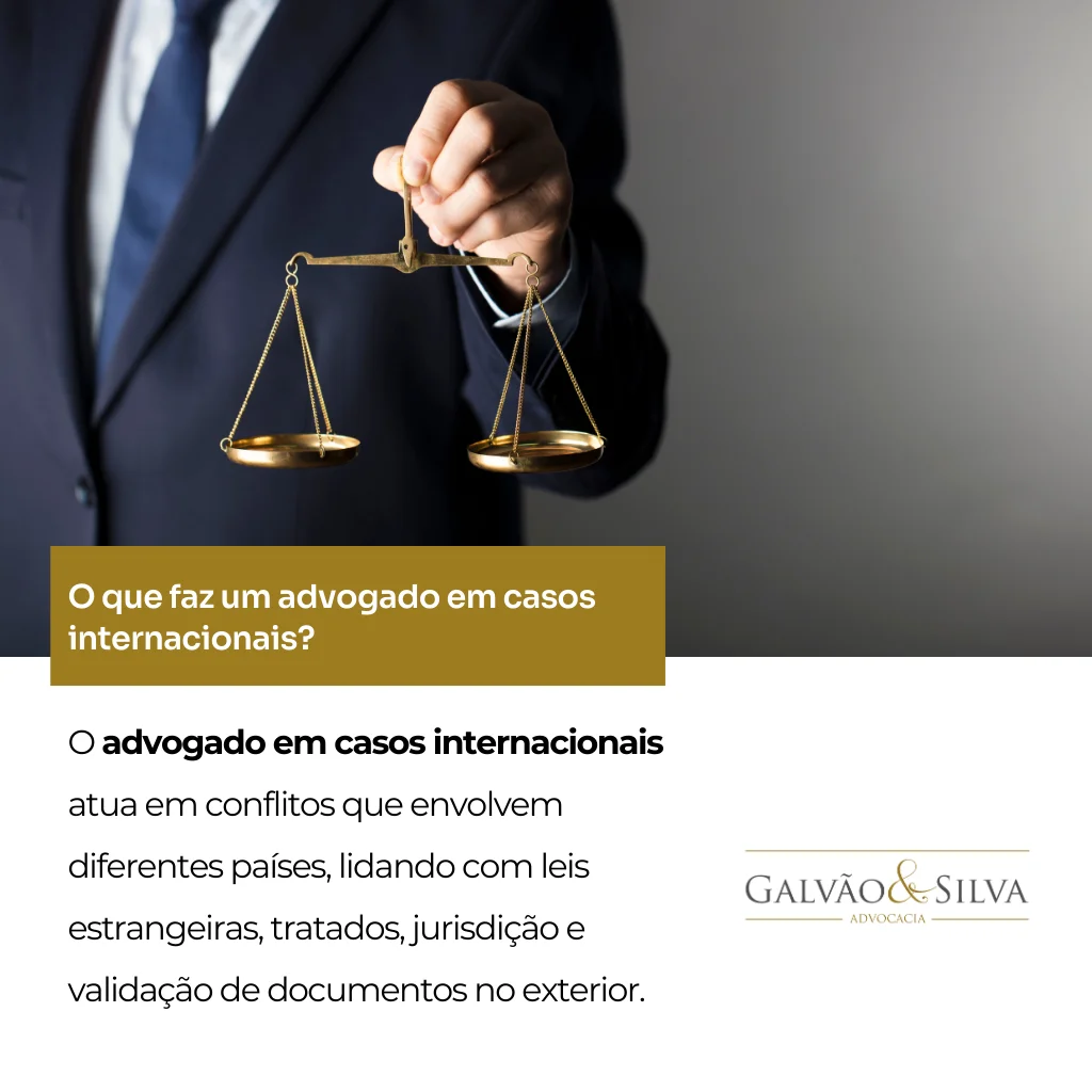 O que faz um advogado em casos internacionais