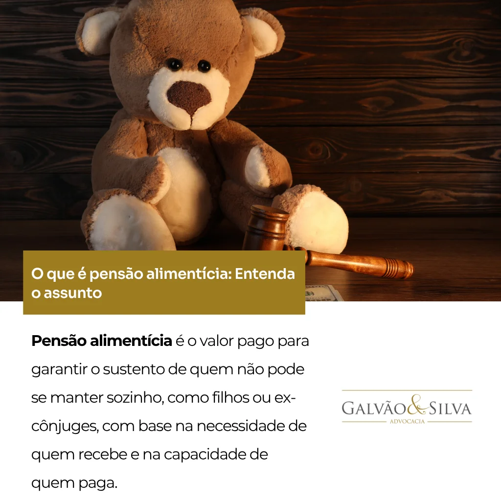 O que é pensão alimentícia