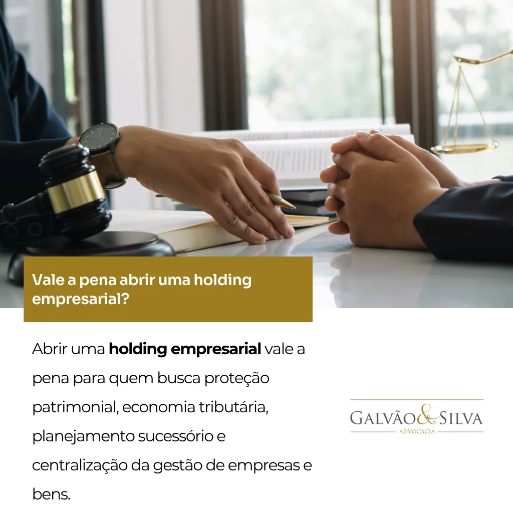 Vale a pena abrir uma holding empresarial