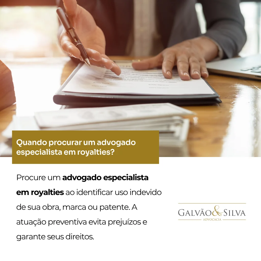 Quando procurar um advogado especialista em royalties