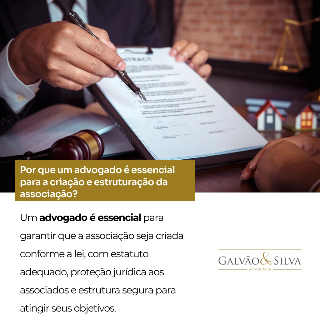 Por que um advogado é essencial para a criação e estruturação da associação