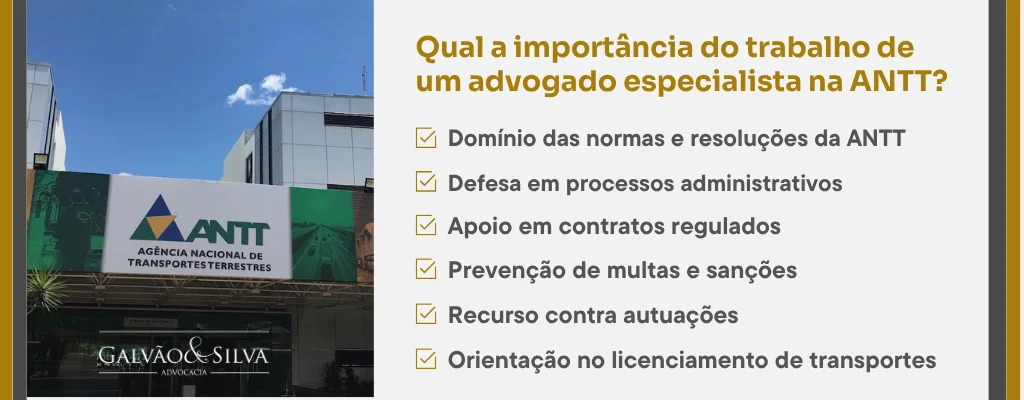 Qual a importância do trabalho de um advogado especialista na Agência Nacional de Transportes Terrestres - ANTT