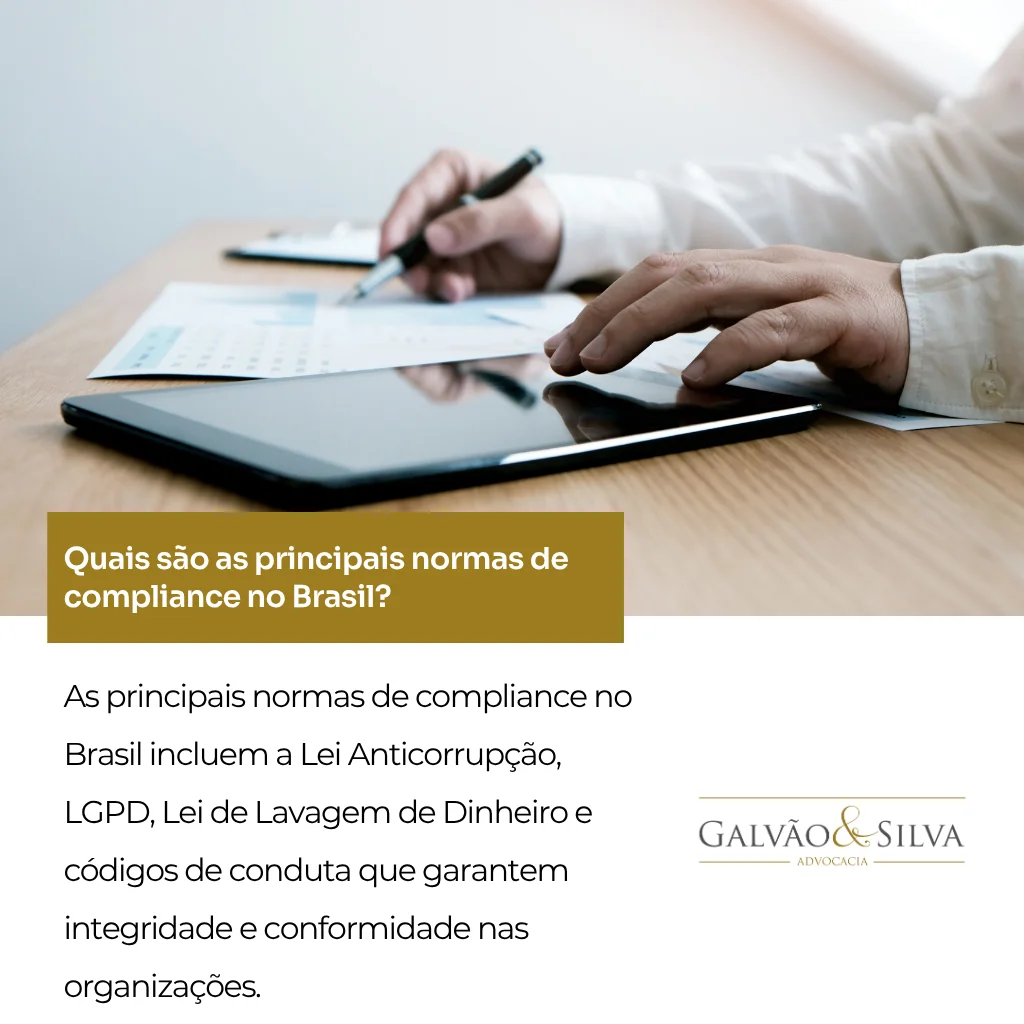 Quais são as principais normas de compliance no Brasil