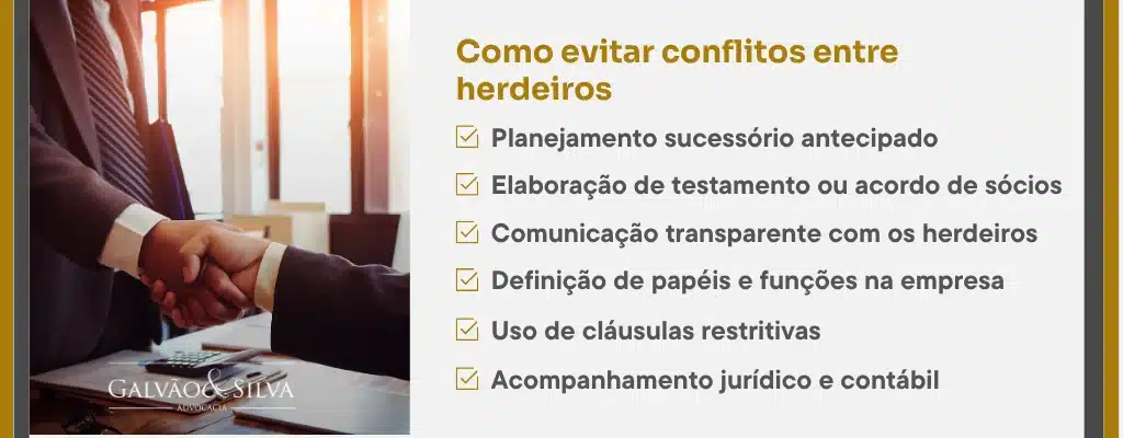 Como evitar conflitos entre herdeiros