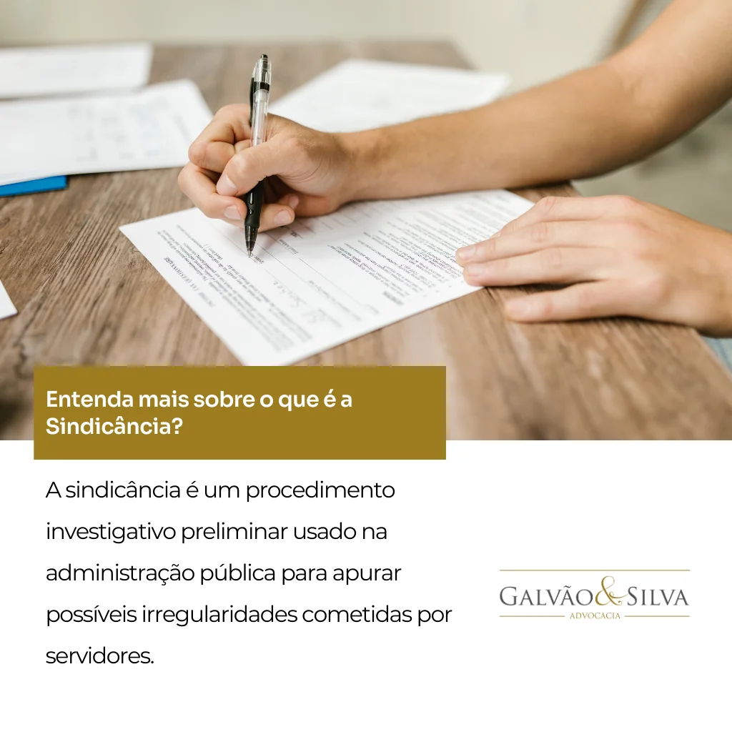 Entenda mais sobre o que é a Sindicância