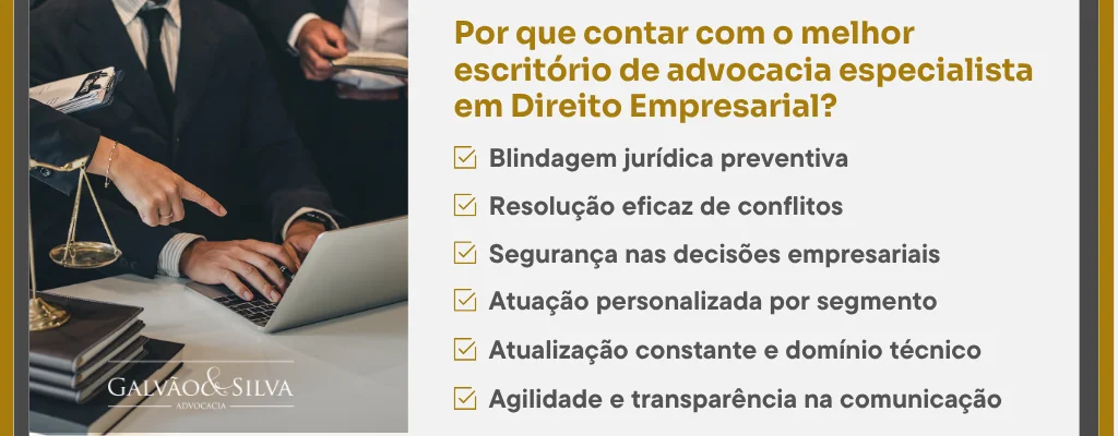Por que contar com o melhor escritório de advocacia especialista em Direito Empresarial