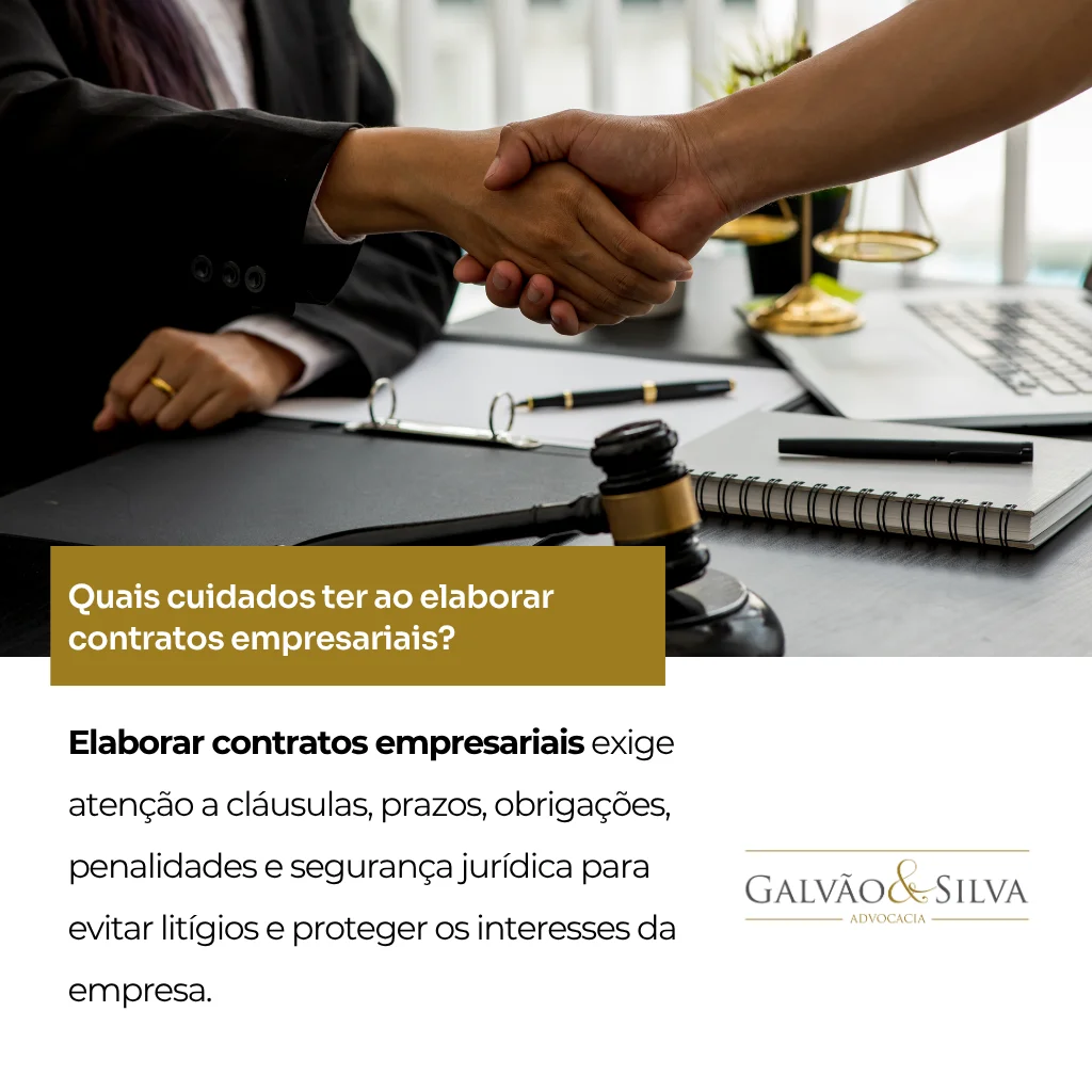 Quais cuidados ter ao elaborar contratos empresariais