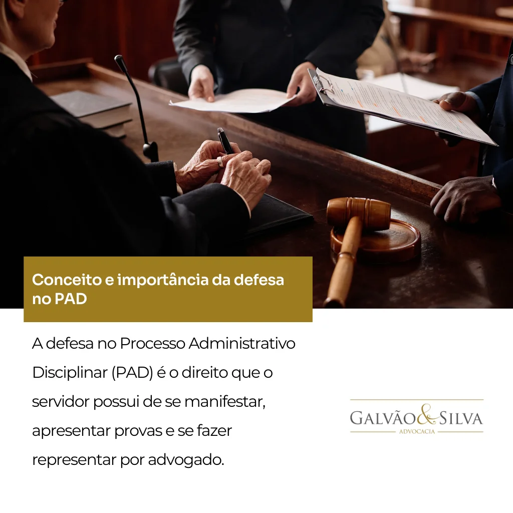 Conceito e importância da defesa no PAD