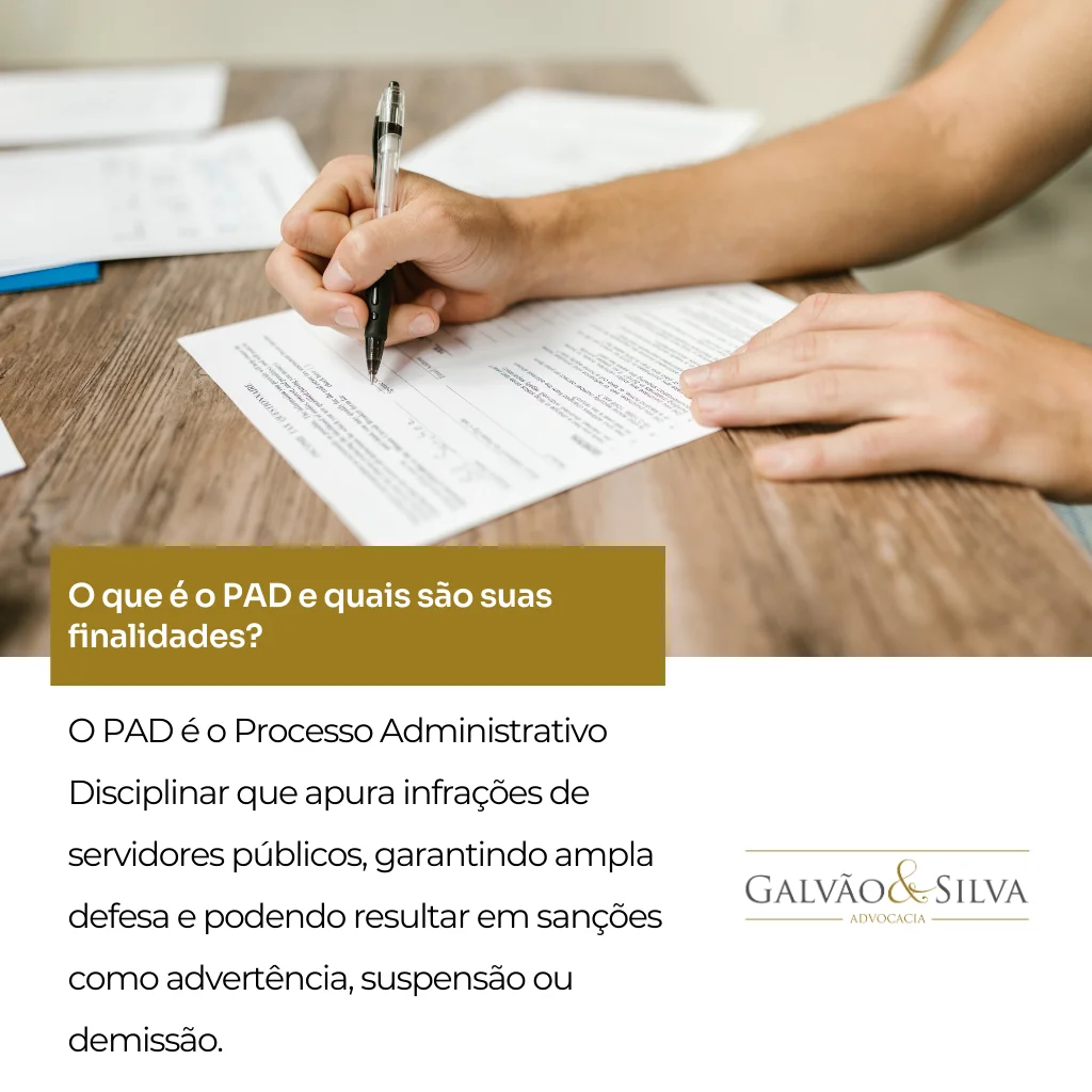 O que é o PAD e quais são suas finalidades