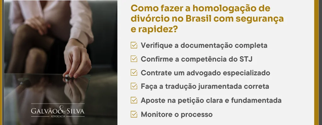 Como fazer a homologação de divórcio no Brasil com segurança e rapidez