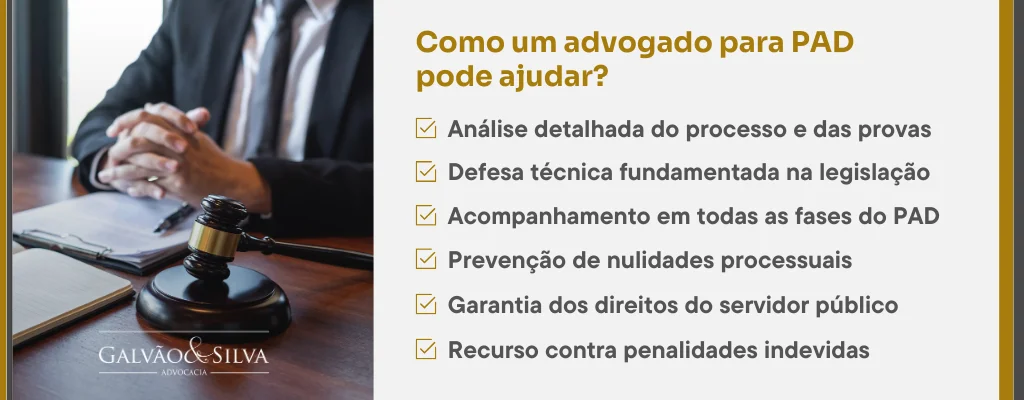 Como um advogado para PAD pode ajudar