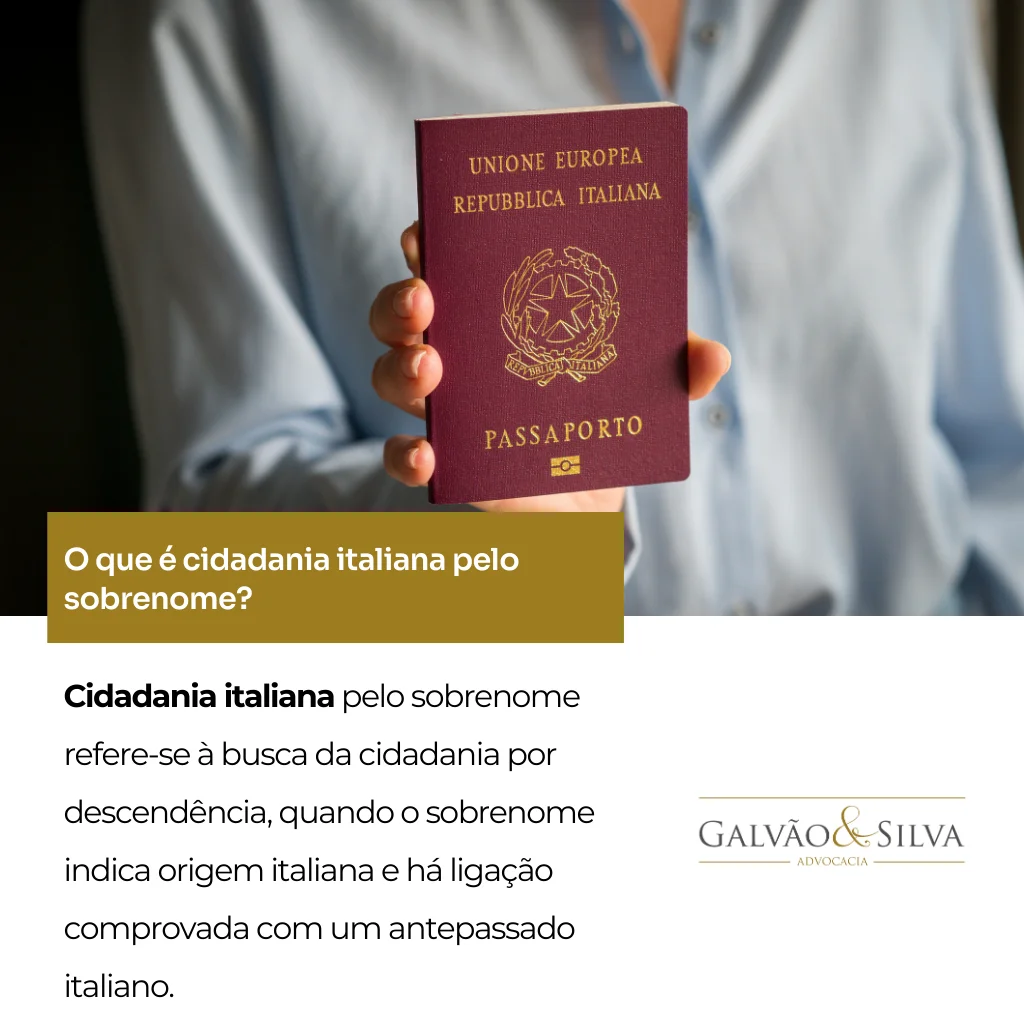 O que é cidadania italiana pelo sobrenome