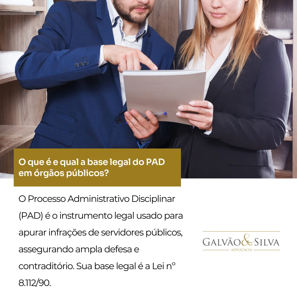 O que é e qual a base legal do PAD em órgãos públicos