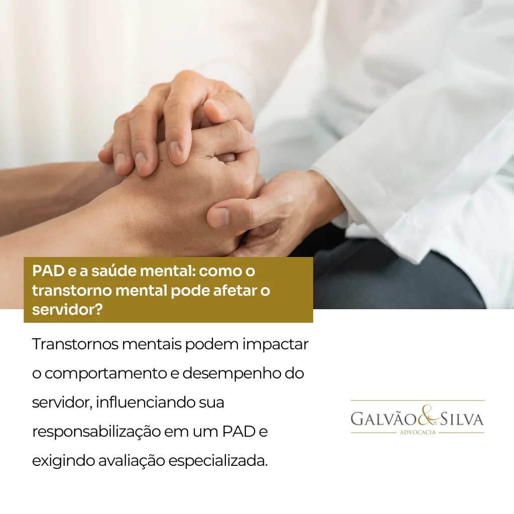 PAD e a saúde mental como o transtorno mental pode afetar o servidor