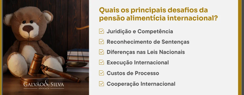 Quais os principais desafios da pensão alimentícia internacional