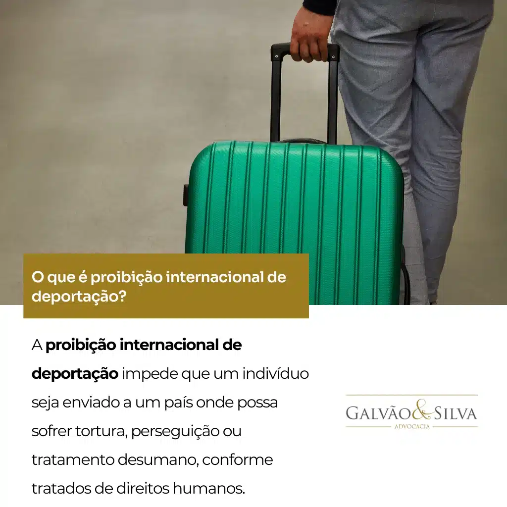O que é proibição internacional de deportação