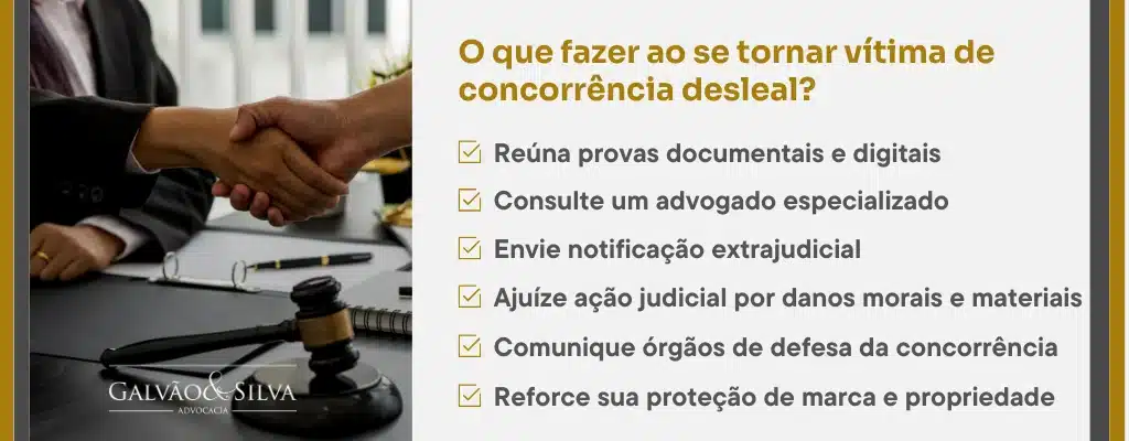 O que fazer ao se tornar vítima de concorrência desleal