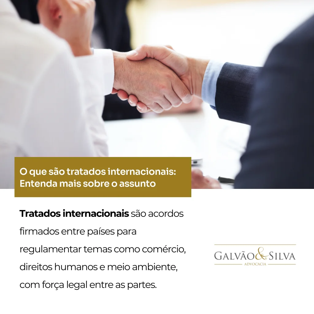 O que são tratados internacionais