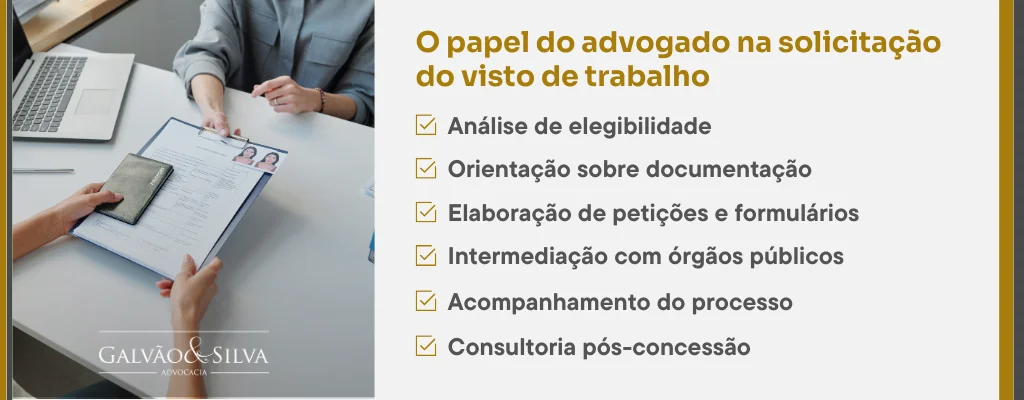 O papel do advogado na solicitação do visto de trabalho