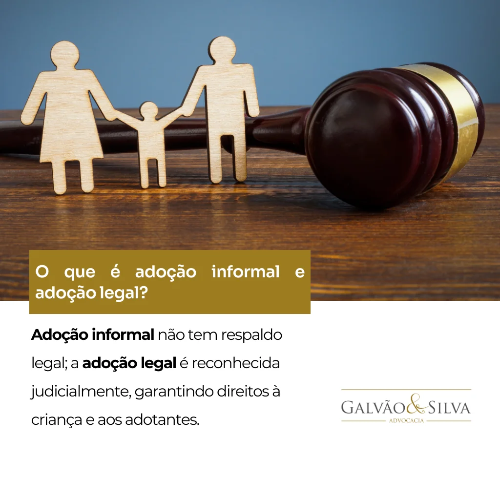 O que é adoção informal e adoção legal