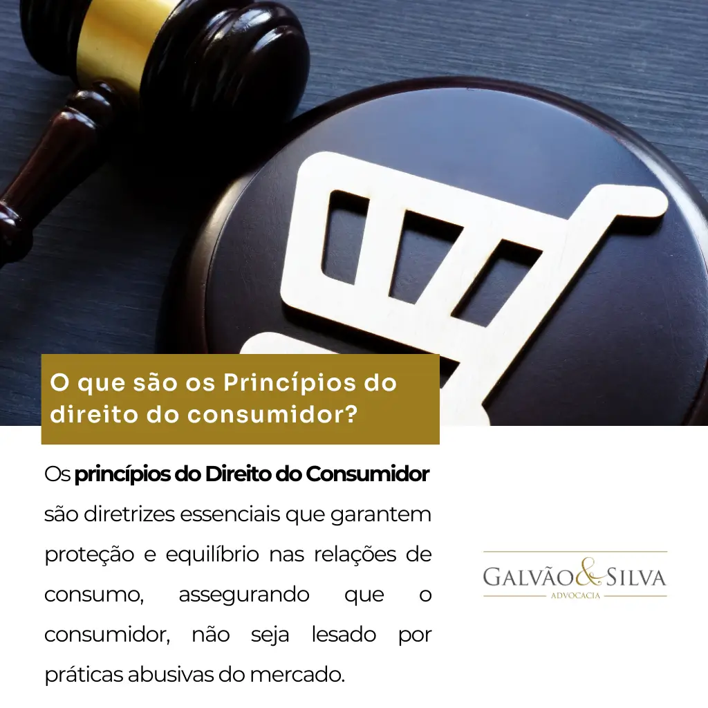 O que são os Princípios do direito do consumidor