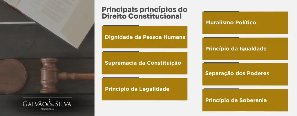 Principais princípios do Direito Constitucional