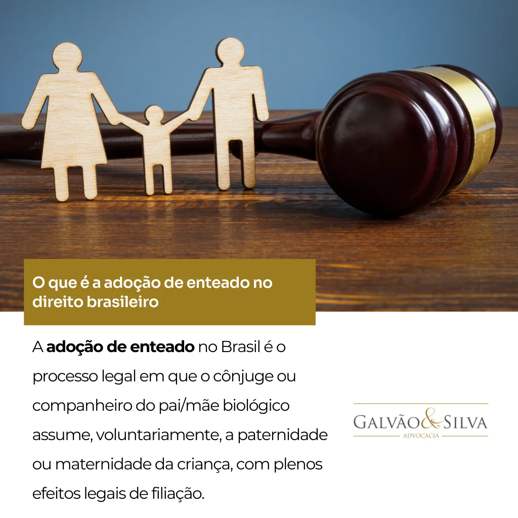 O que é a adoção de enteado no direito brasileiro