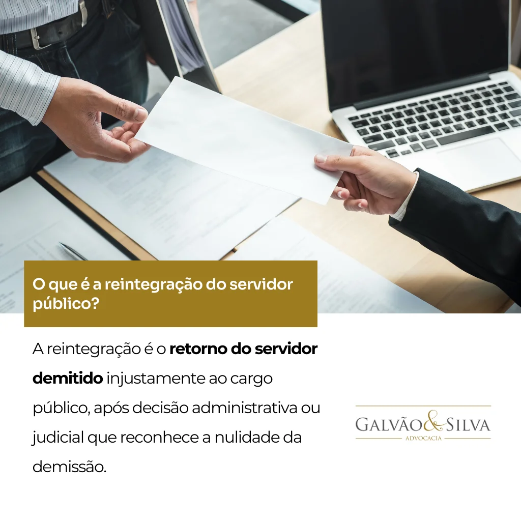 O que é a reintegração do servidor público