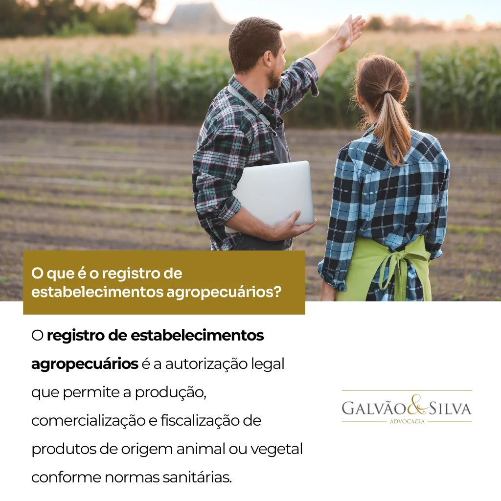 O que é o registro de estabelecimentos agropecuários