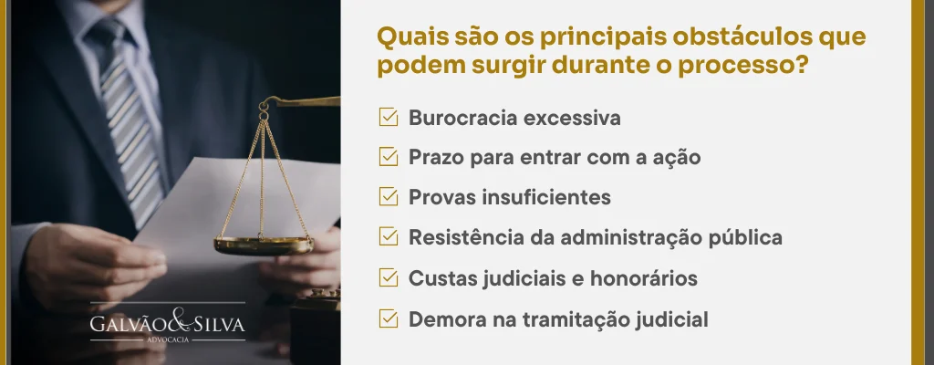 Quais são os principais obstáculos que podem surgir durante o processo