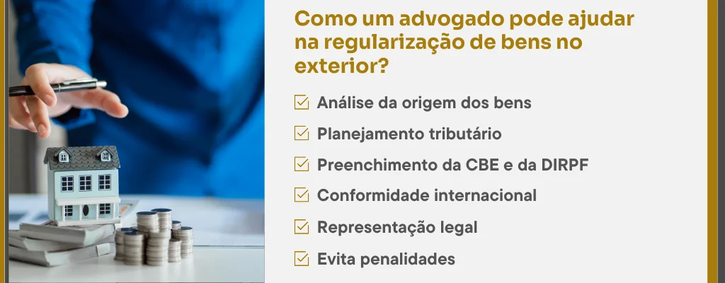 Como um advogado pode ajudar na regularização de bens no exterior