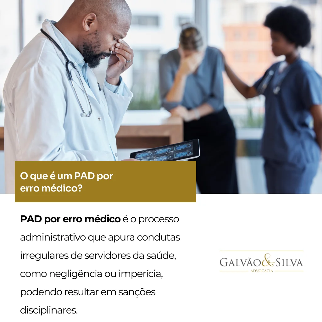 O que é um PAD por erro médico