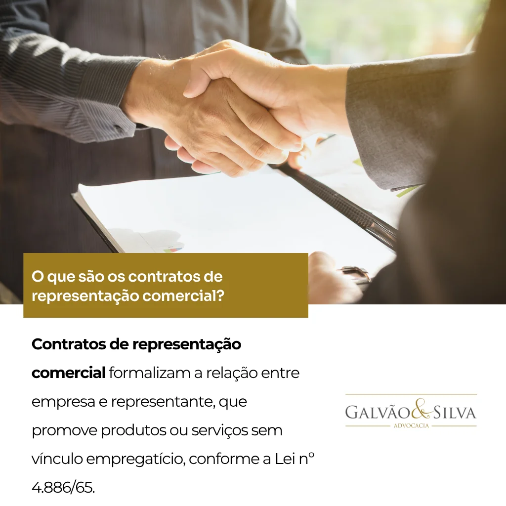 O que são os contratos de representação comercial