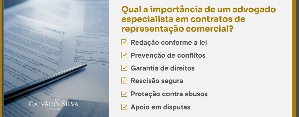 Qual a importância de um advogado especialista em contratos de representação comercial